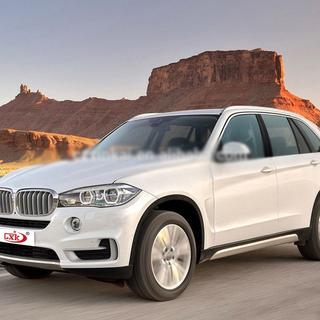 Geïntegreerde dakrails chroom OEM (aluminium, montage met lijm) BMW X5 F15 2013–2018 foto 1