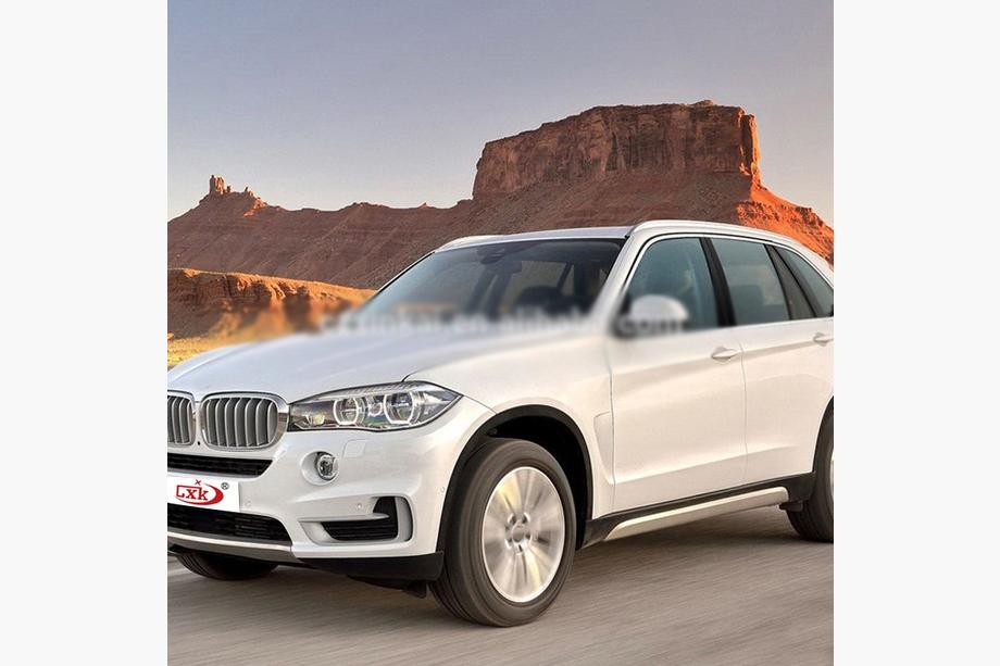 BMW X5 F15 2013–2018 Geïntegreerde dakrails chroom OEM (aluminium, montage met lijm) Image