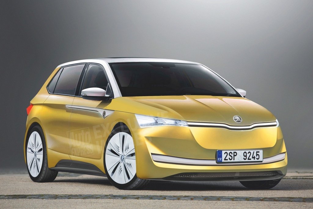 Beroemde Skoda Felicia verschijnt als elektrische auto