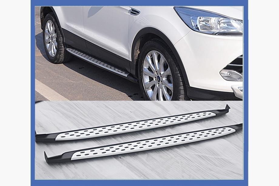 Ford Kuga/Escape 2013–2019 OEM-V2 side steps (2 stuks, aluminium) Foto 1