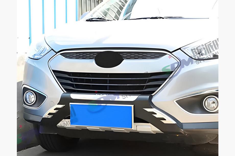 Hyundai IX-35 2010–2015 Kunststof voorbumperlip V2 Image