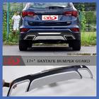 Hyundai Santa Fe 3 2012–2018 Voor- en achterbumper lipspoilers (2016-2018) foto 2
