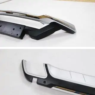 Voor- en achterbumper lipspoilers (2016-2018) Hyundai Santa Fe 3 2012–2018 foto 3