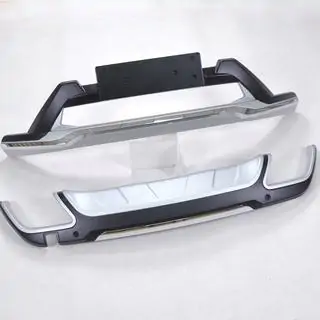 Voor- en achterbumper lipspoilers (2016-2018) Hyundai Santa Fe 3 2012–2018 foto 4