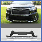 Toyota Highlander 2013–2019 Voor- en achterbumper lipspoilers 2014-2017 (2 stuks) foto 5