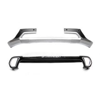 Voor- en achterbumperlip (2 stuks, 2015-2018) Mitsubishi Outlander 2012–2021 foto 4