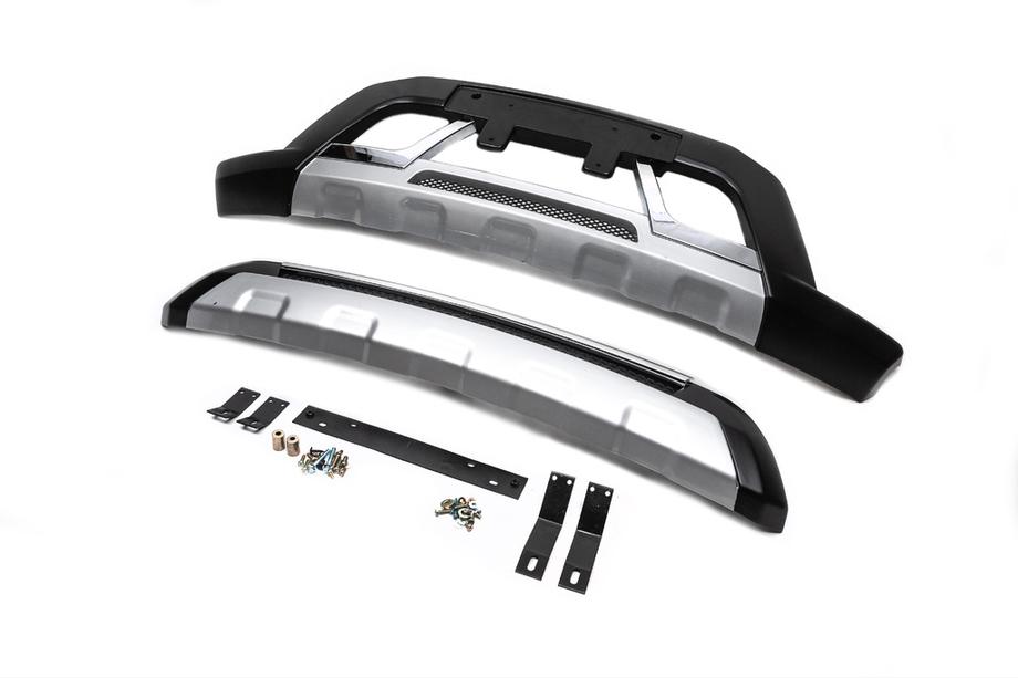 Mitsubishi Pajero Sport 2008–2015 Voor- en achterbumperlip (2013-2015) Foto 4