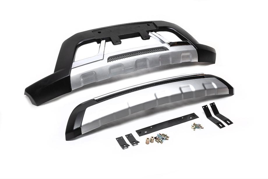 Mitsubishi Pajero Sport 2008–2015 Voor- en achterbumperlip (2013-2015) Foto 5