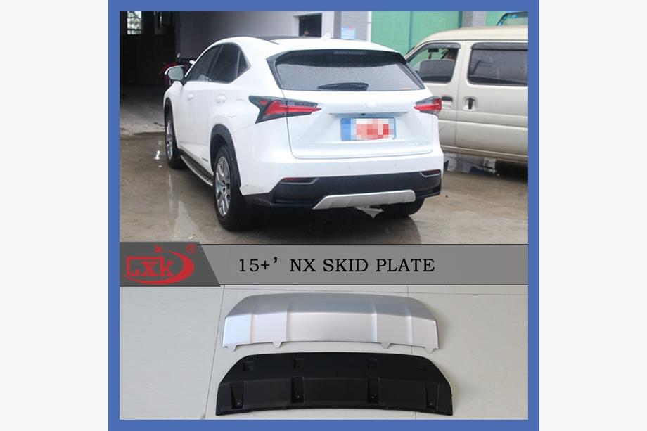 Lexus NX 2014–2021 Voor- en achterbumperlip (2-delige set) Foto 3