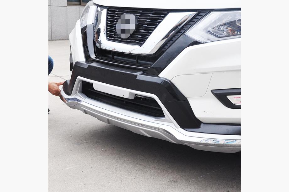 Nissan X-trail T32/Rogue 2014–2021 Voor- en achterbumperlip V4 (2016↗) Foto 4