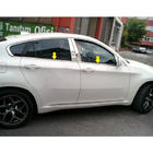 BMW X6 E71 2008–2014 Onderste raamlijsten set (4 stuks, RVS) foto 1