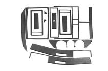 Volkswagen Polo 2001–2009 Dashboardpanelen (2001-2005) Houtlook foto 4
