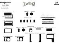 Volkswagen T4 Transporter 1990–2003 Dashboard sierlijsten (1991-1995) Aluminium foto 6
