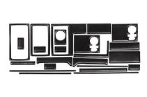 Volkswagen T4 Transporter 1990–2003 Dashboard sierlijsten (1991-1995) Aluminium foto 4