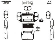 Volkswagen Tiguan 2007–2016 Dashboardpaneel afdekstrips (2011-2015) Zwart foto 7