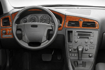 Volvo S60 2000–2009 Dashboardpanelen (hoofddelen, 2005-2009) Aluminium foto 1