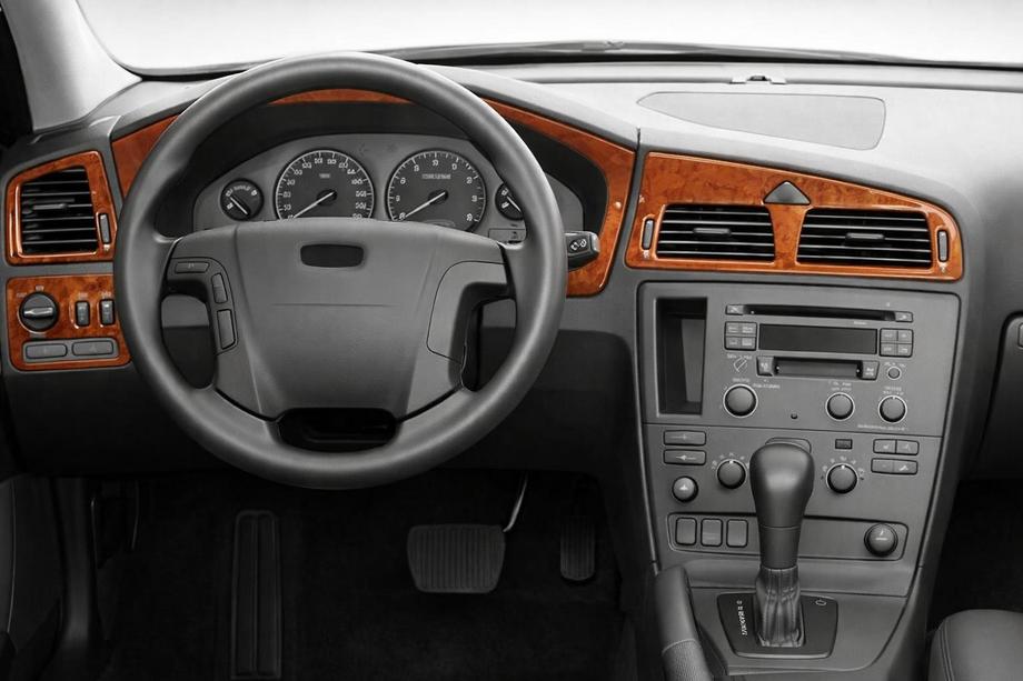 Volvo S60 2000–2009 Dashboardpanelen (hoofddelen, 2005-2009) Aluminium Image