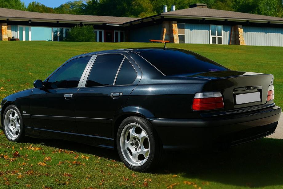 BMW 3 Serie E36 1990–2000 Chroom stijlbekleding (RVS) Image