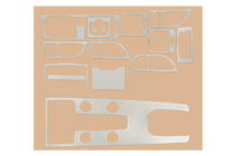 Volvo S40 2004–2012 Dashboard sierlijsten Houtlook foto 6