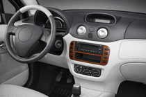 Citroen C-3 2002–2009 Dashboardpanelen (2001-2004) Houtlook foto 1