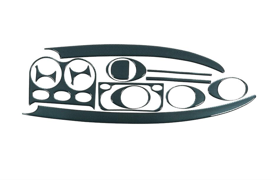 Daewoo Matiz 1998–2008 Dashboard sierpanelen (1998-2005) Aluminium Image
