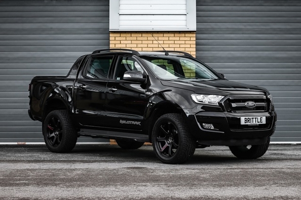 Gelimiteerde Ford Ranger Black Edition-pick-up gepresenteerd in Frankfurt