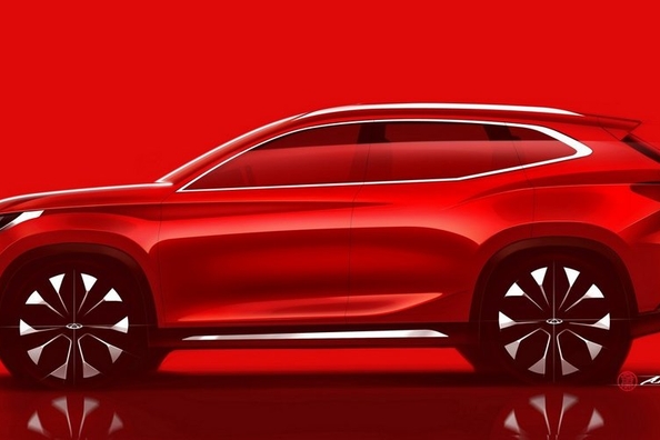 Chery bereidt unieke crossover voor de Europese markt