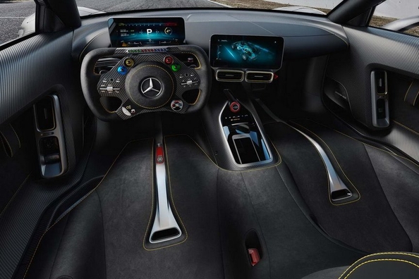 Elektrische hypercar Project One van Mercedes-AMG met 1000 pk Foto 5