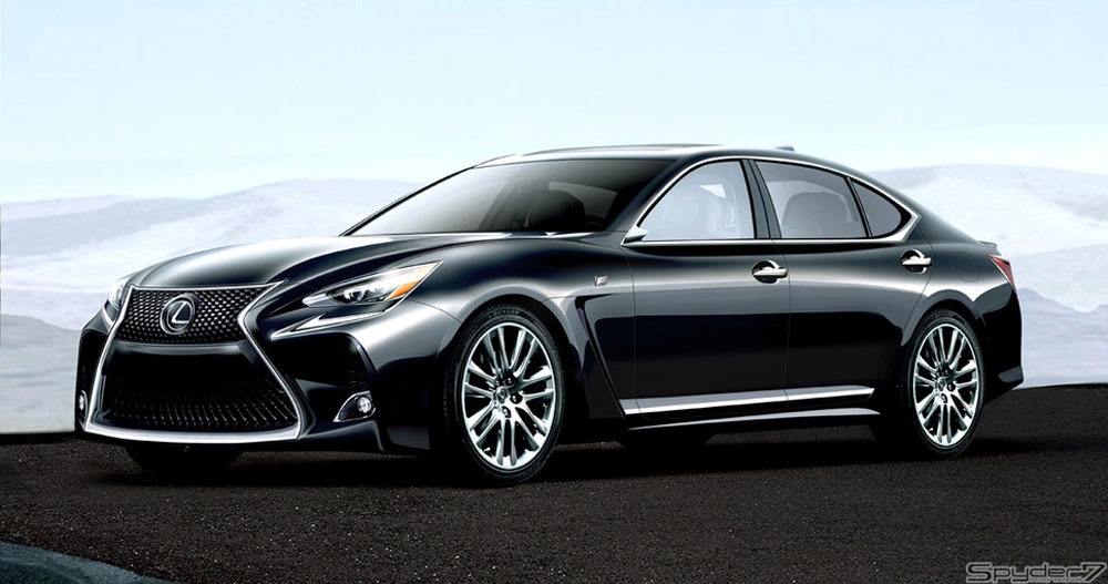 Lexus presenteert krachtigste LS-sedan