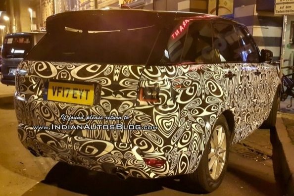 Nieuwe Range Rover Sport gespot op Duitse wegen