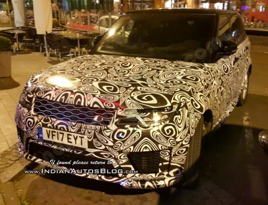 Nieuwe Range Rover Sport gespot op Duitse wegen