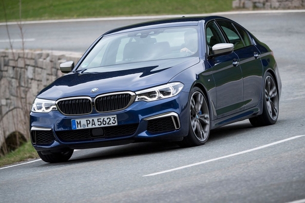 BMW M550i XDrive sedan, modeljaar 2018