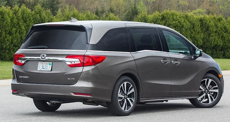 Honda Odyssey minivan review