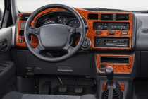 Toyota Rav 4 1996–2001 Dashboard sierlijsten Aluminium foto 1