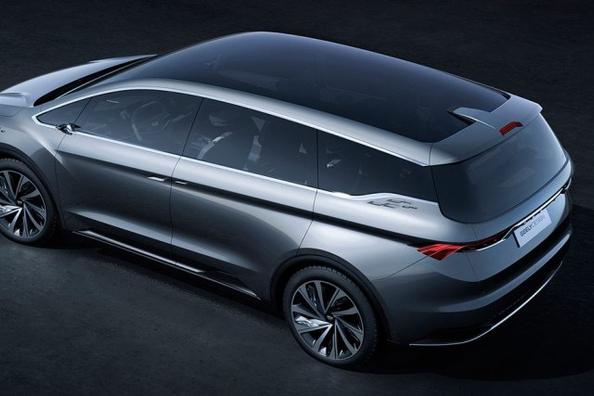 Geely plant zijn eerste minivan te lanceren
