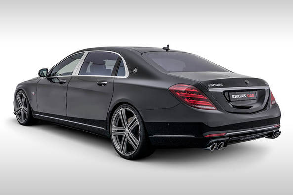 Mercedes-Maybach omgebouwd tot 900 pk sterke sedan