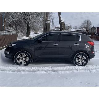 Raamwindschermen met chromen sierlijst (set van 4, Niken) Kia Sportage 2010–2015 foto 1
