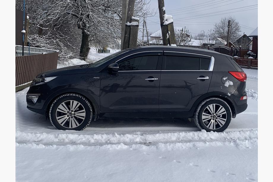 Kia Sportage 2010–2015 Raamwindschermen met chromen sierlijst (set van 4, Niken) Image