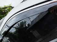 Kia Sportage 2004–2010 Raamwindschermen met chromen sierlijst (set van 4, Niken) foto 8