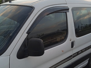 Citroen Berlingo 1996–2008 Raamwindschermen (set van 2, Sunplex Sport) foto 3