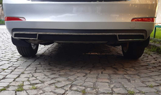 Skoda Octavia III A7 2013–2019 RVS omlijsting achterdiffuser (2013-2017) foto 6