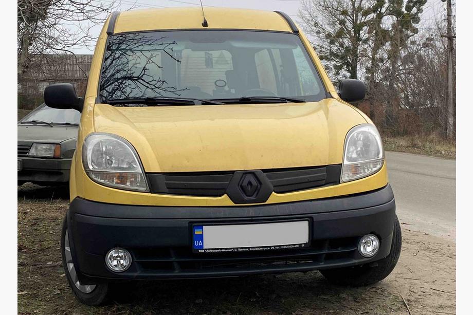 Renault Kangoo 1998–2008 Bovenste winterrooster (2003-2008) Glanz Foto 3