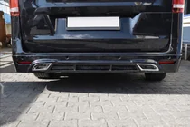 Mercedes Vito/V-klasse W447 2014– Achterbumperdiffuser V2 (spuitklaar) foto 1