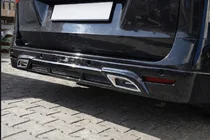 Mercedes Vito/V-klasse W447 2014– Achterbumperdiffuser V2 (spuitklaar) foto 2