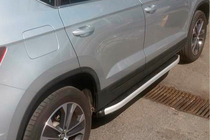 Seat Ateca 2016– Fullmond side steps (set van 2, aluminium) foto 6