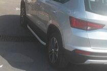 Seat Ateca 2016– Fullmond side steps (set van 2, aluminium) foto 4