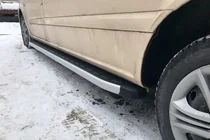 Mercedes Vito/V-klasse W447 2014– Fullmond side steps (2 stuks, aluminium) foto 5