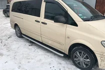 Mercedes Vito/V-klasse W447 2014– Fullmond side steps (2 stuks, aluminium) foto 6