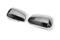 Toyota Hilux 2006–2015 RVS spiegelkappen (set van 2) Carmos - Turks staal foto 3
