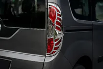 Opel Combo 2012–2018 Chroom omlijsting voor achterlichten (2015↗, 2 stuks, kunststof) foto 1
